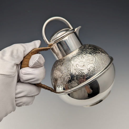 British Vintage Silver Plated 1 Pint Jersey Jug